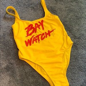 Bay Watch One Piece